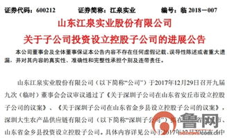 江泉實業(yè)子公司投資設(shè)立兩家控股子公司，拓展多元化布局應(yīng)對盈利壓力